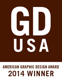 GDUSA American Graphic Design Award 2014 winner